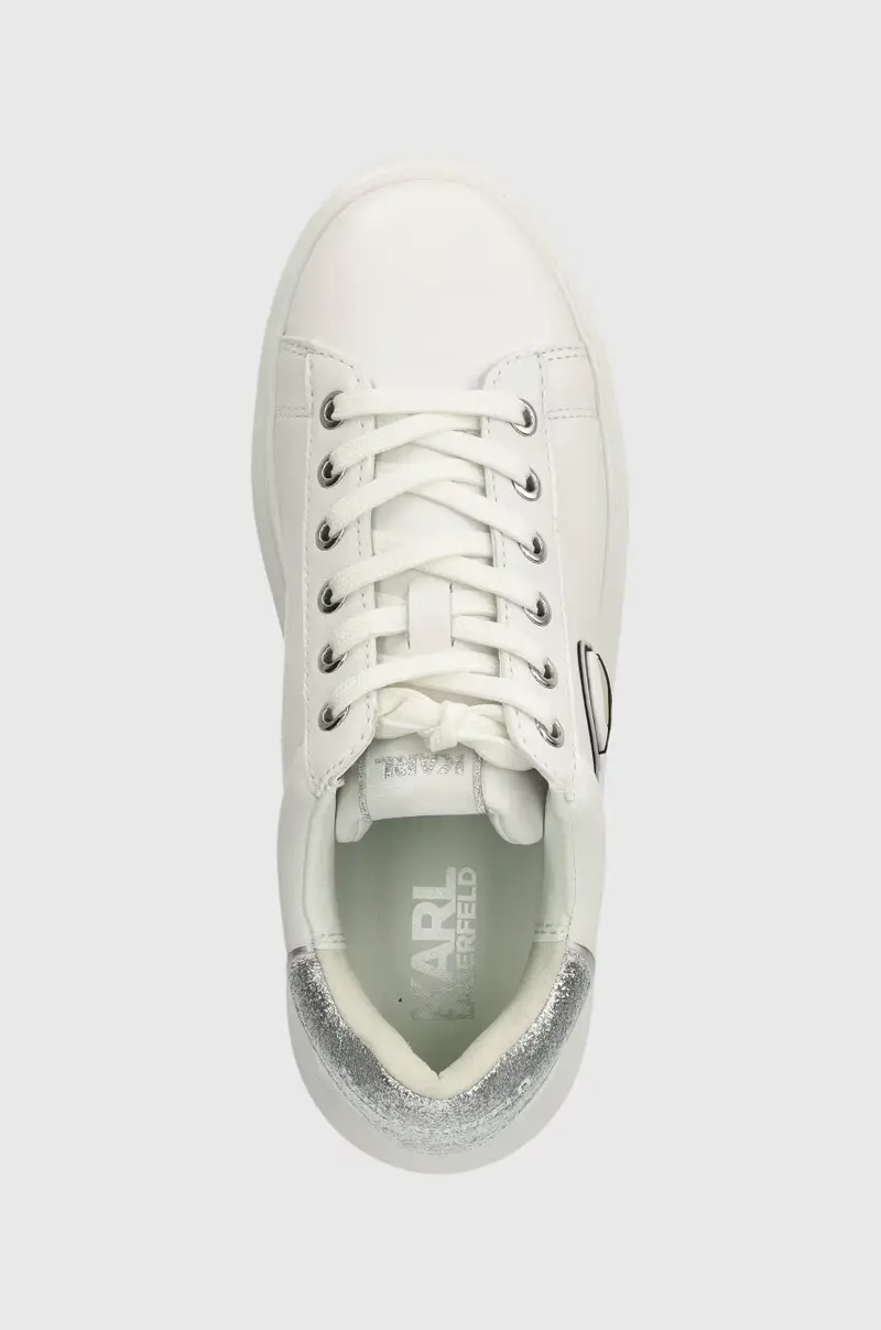 sneakers in pelle KAPRI colore bianco KL62530N miniatura 4