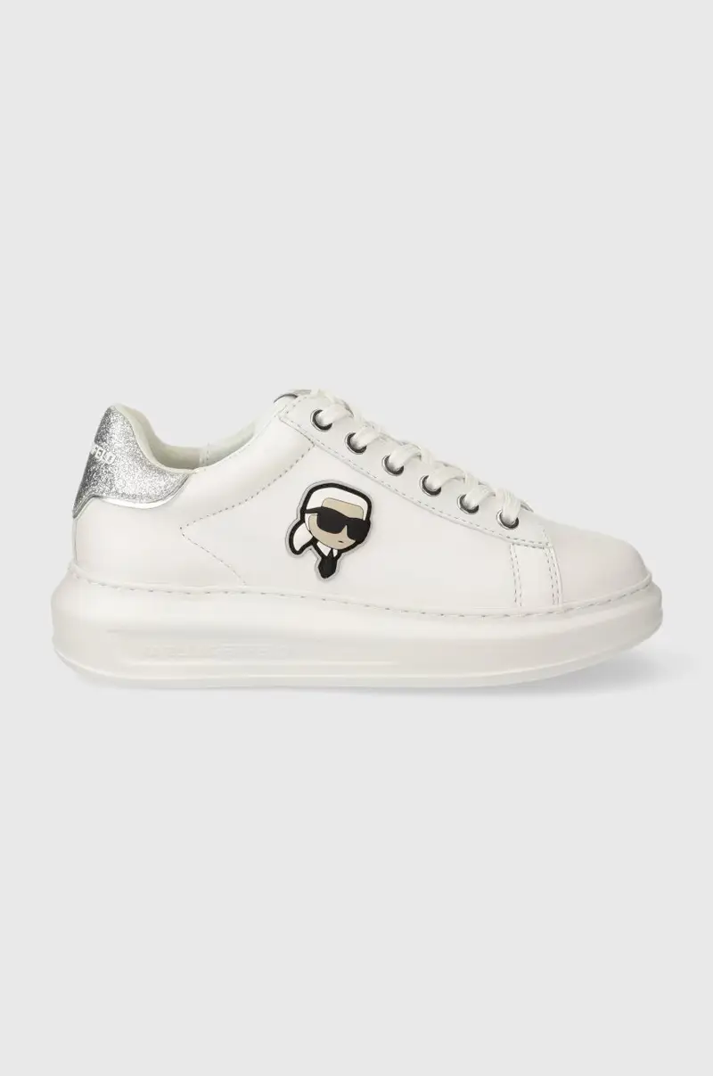 sneakers in pelle KAPRI colore bianco KL62530N