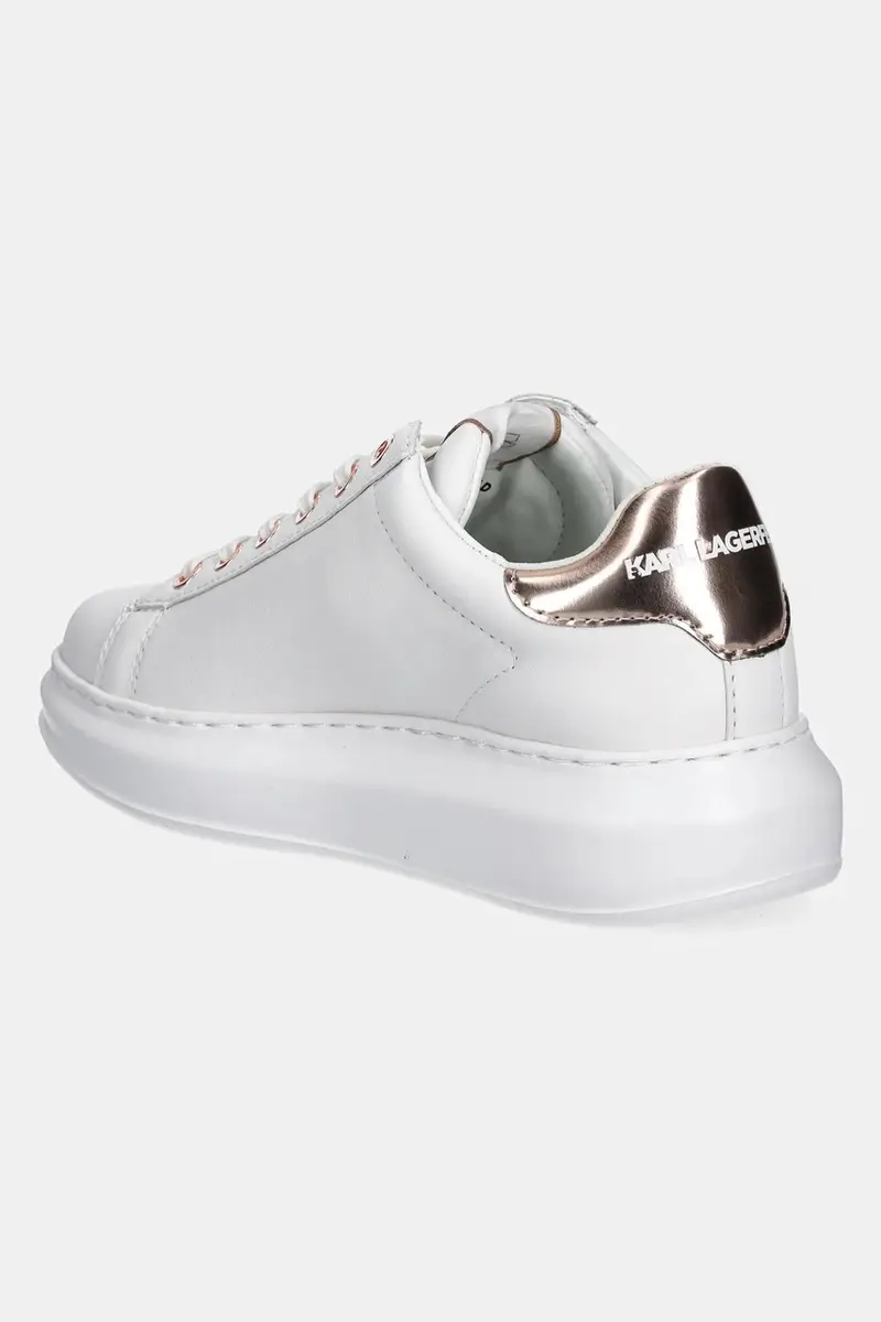 sneakers in pelle KAPRI colore bianco KL62538K miniatura 3