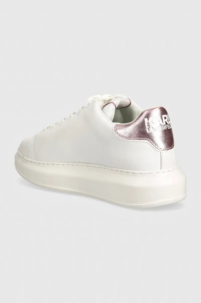 sneakers in pelle KAPRI colore bianco KL62539F miniatura 3