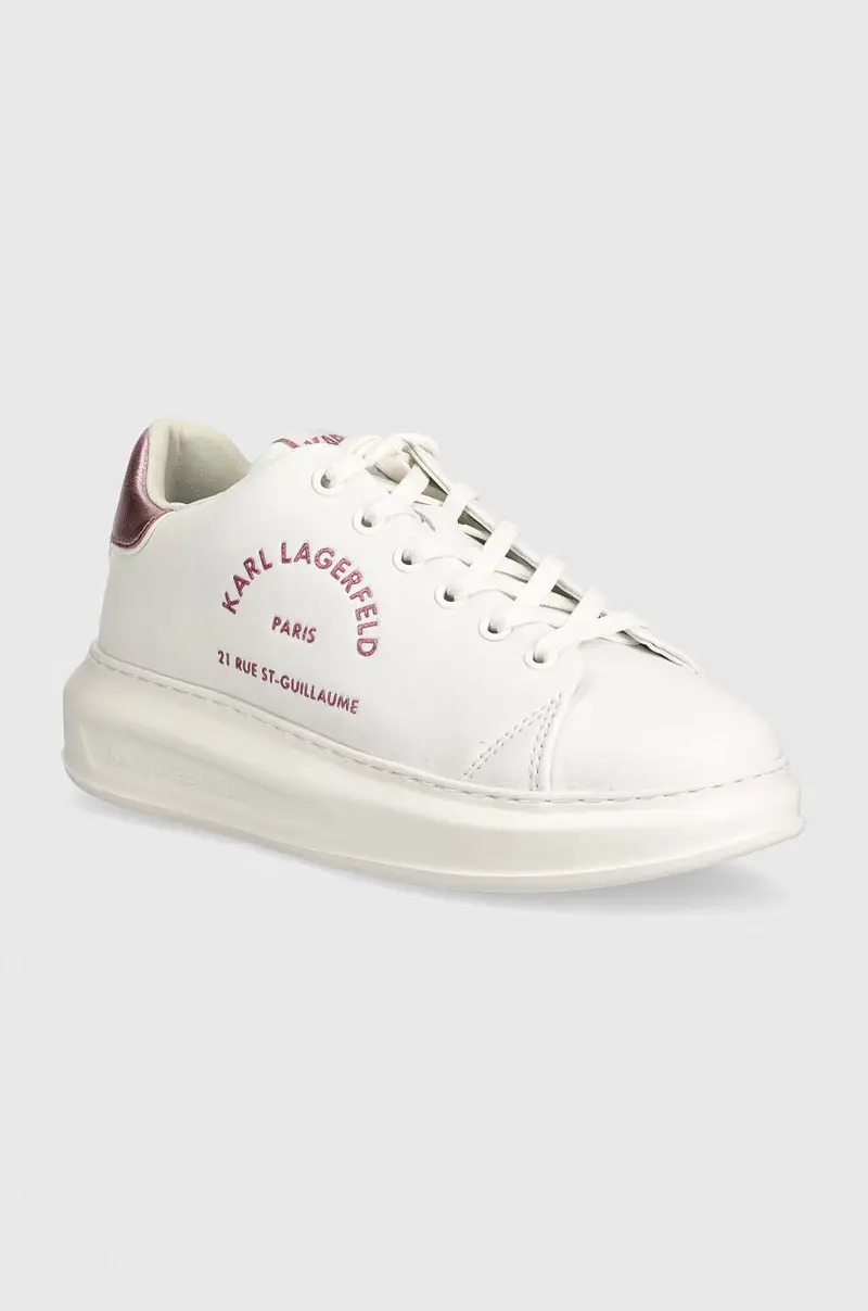 sneakers in pelle KAPRI colore bianco KL62539F