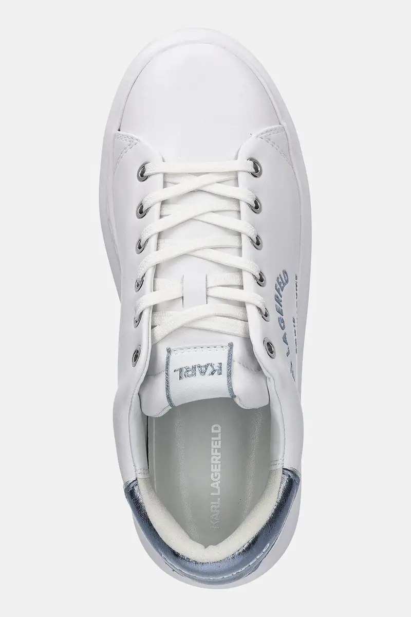 sneakers in pelle KAPRI colore bianco KL62539F miniatura 4