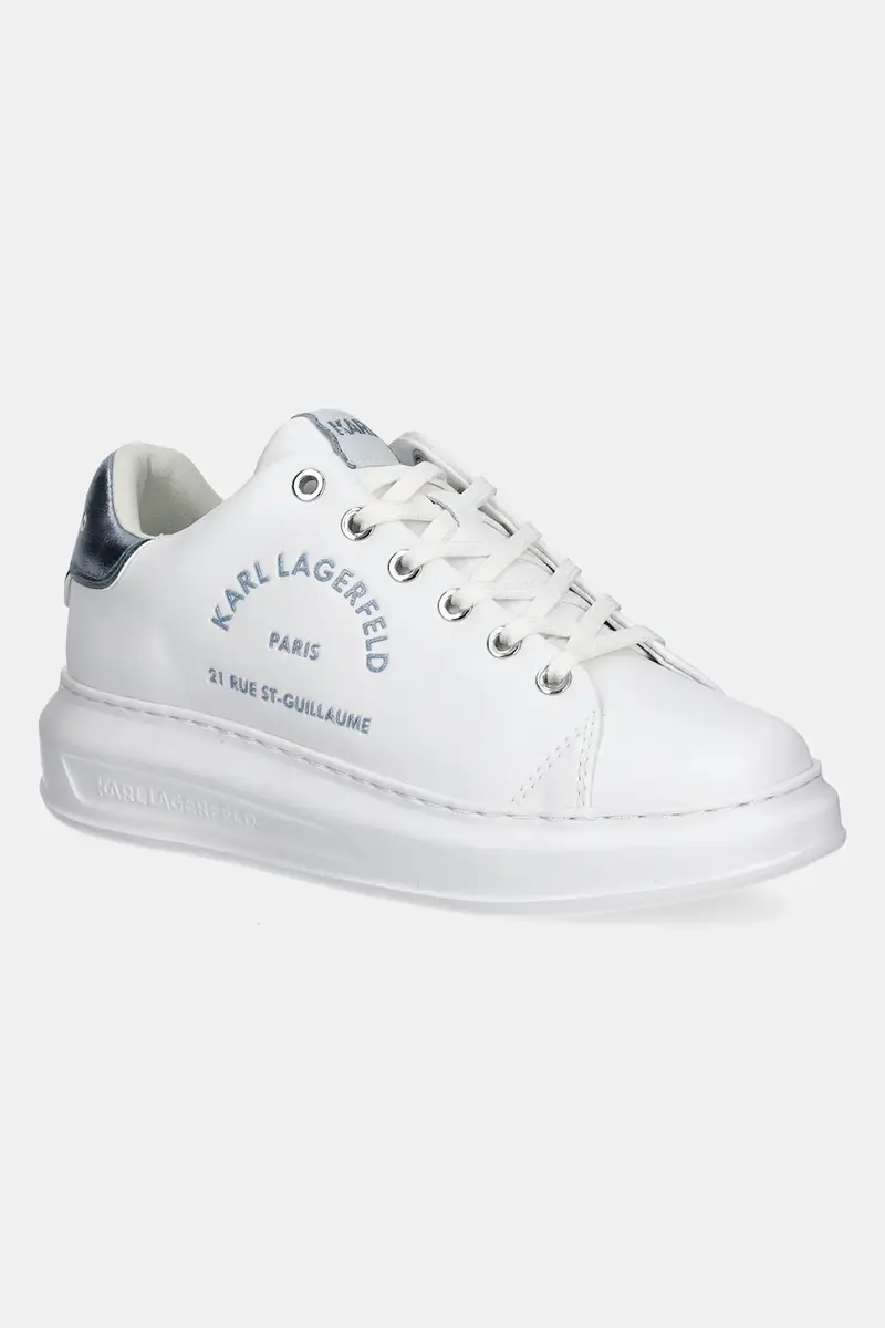 sneakers in pelle KAPRI colore bianco KL62539F