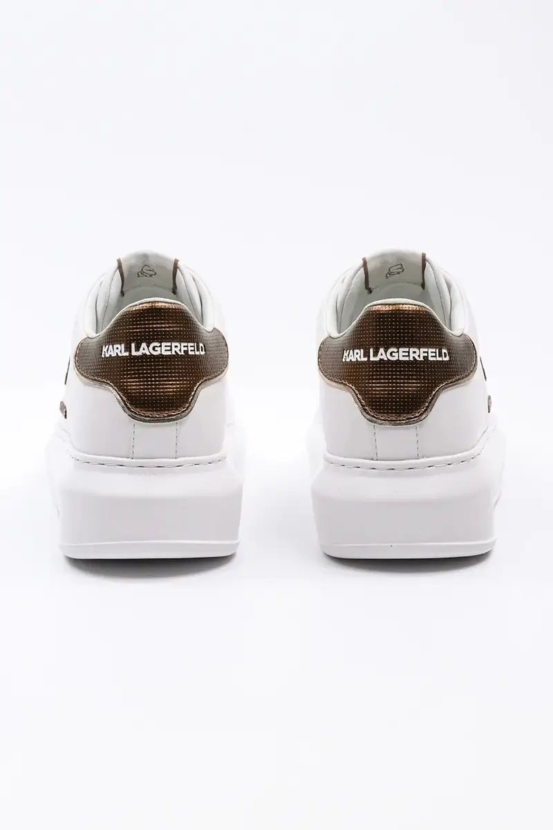 sneakers in pelle KAPRI colore bianco KL62539M miniatura 4