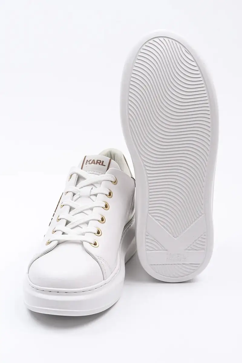 sneakers in pelle KAPRI colore bianco KL62539M miniatura 5