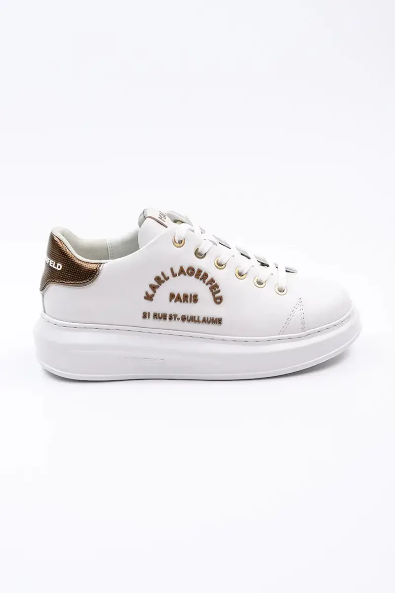sneakers in pelle KAPRI colore bianco KL62539M