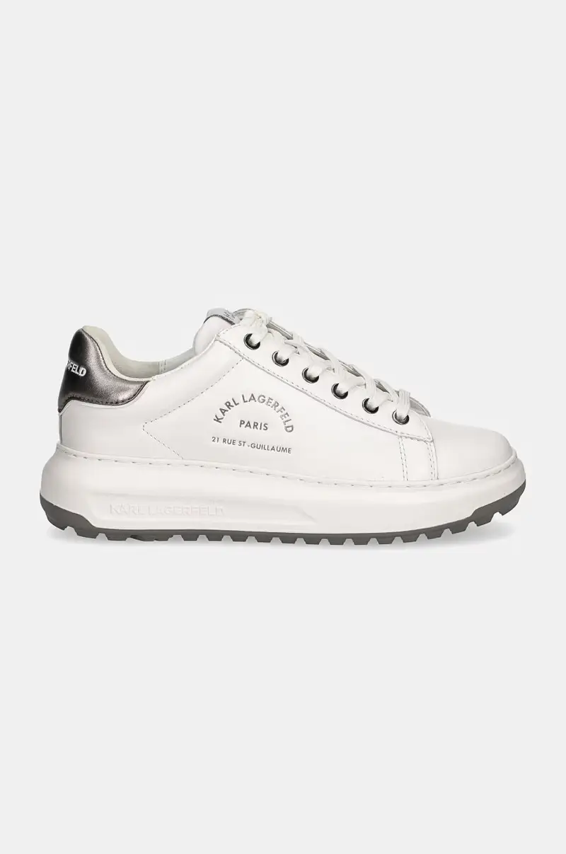 sneakers in pelle KAPRI colore bianco KL67538 miniatura 2