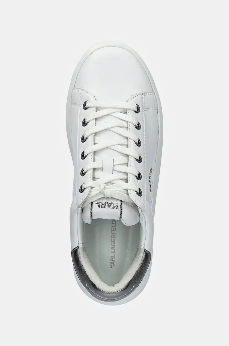 sneakers in pelle KAPRI colore bianco KL67538 miniatura 4