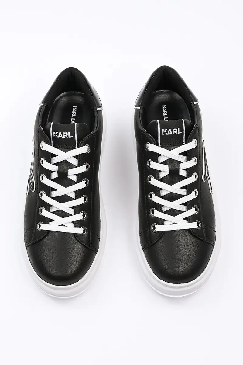 sneakers in pelle KAPRI colore nero KL62511A miniatura 4
