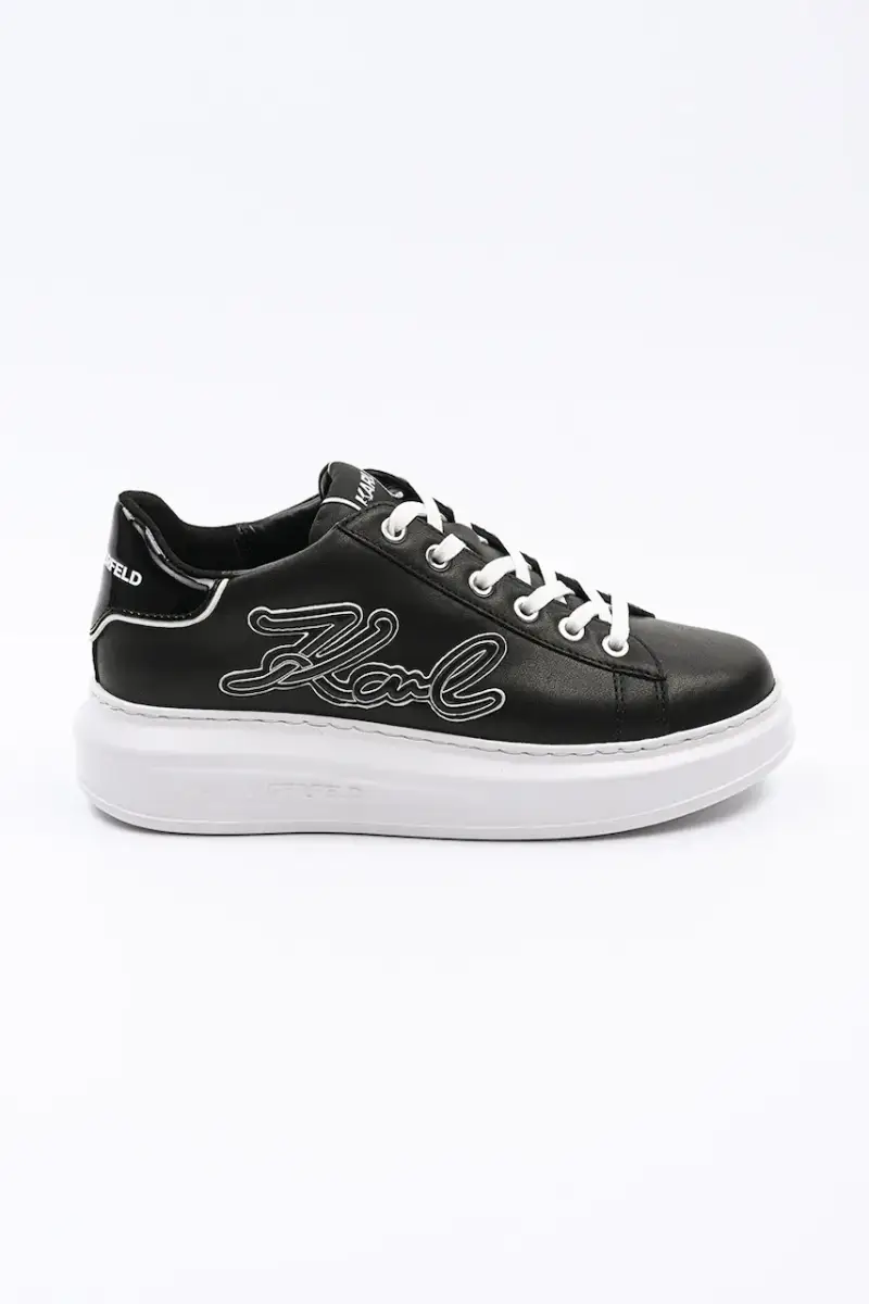 sneakers in pelle KAPRI colore nero KL62511A