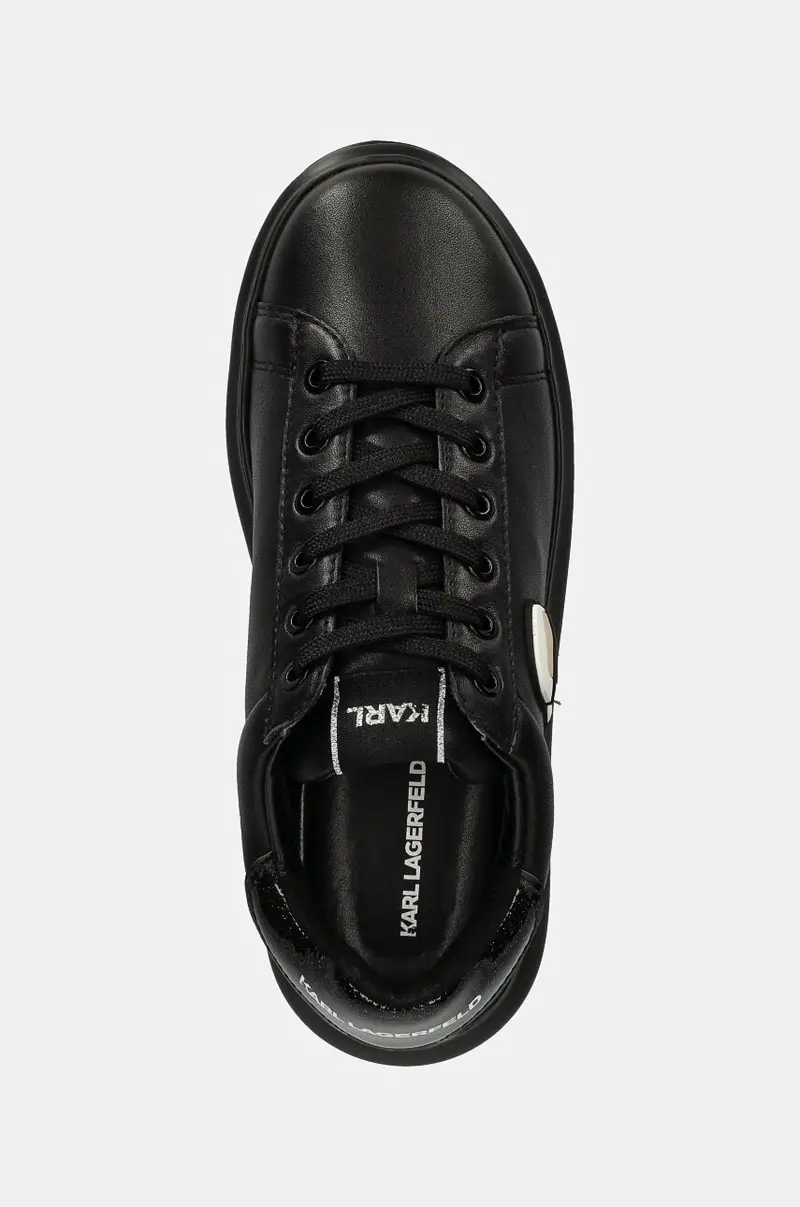 sneakers in pelle KAPRI colore nero KL62530N miniatura 4