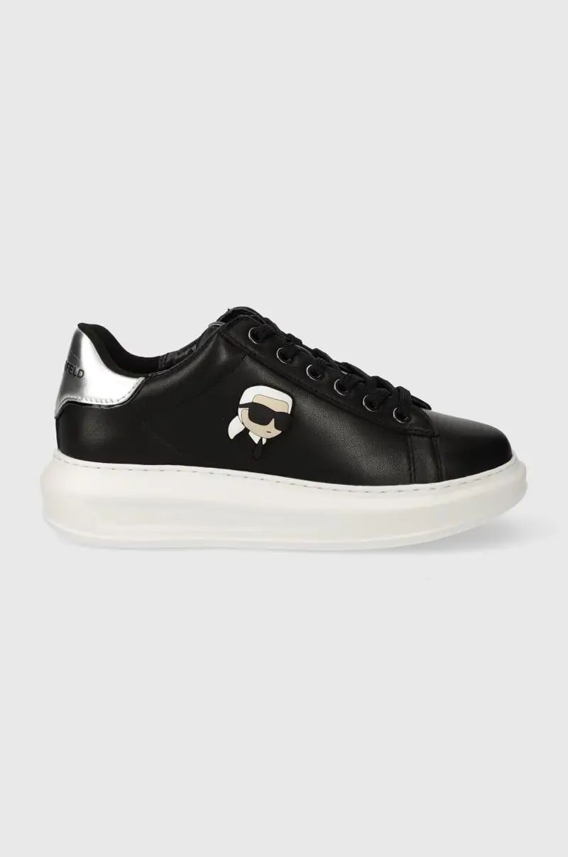 sneakers in pelle KAPRI colore nero KL62530N