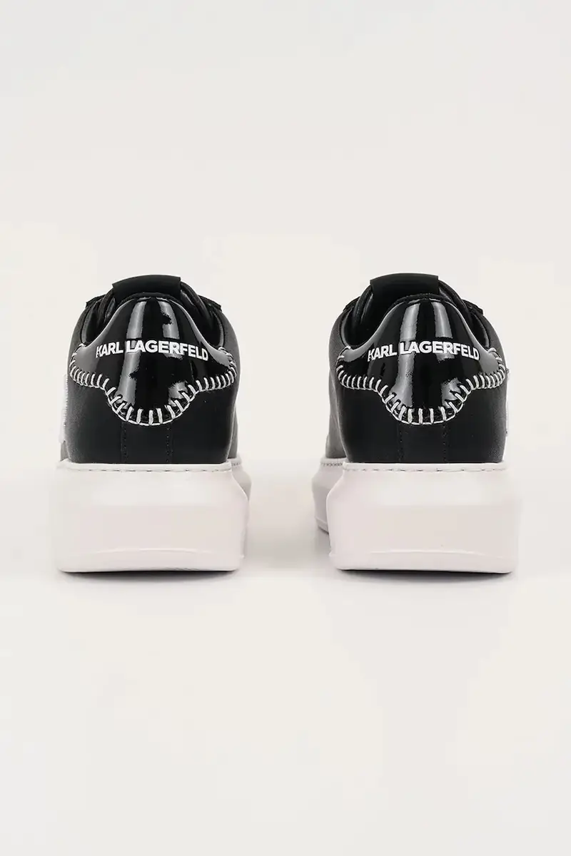 sneakers in pelle KAPRI colore nero KL62572A miniatura 3