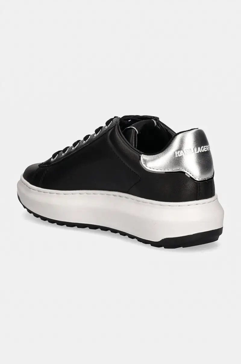 sneakers in pelle KAPRI colore nero KL67538 miniatura 3