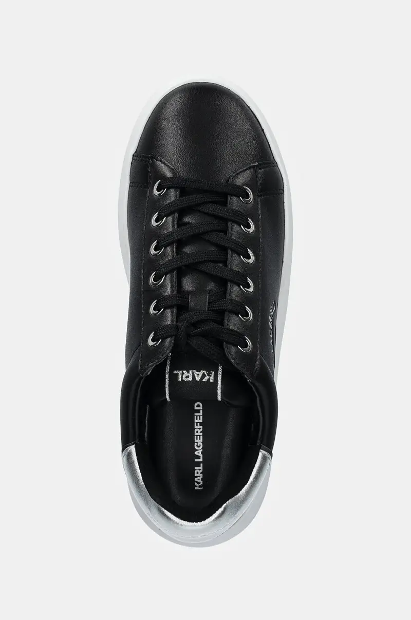 sneakers in pelle KAPRI colore nero KL67538 miniatura 4