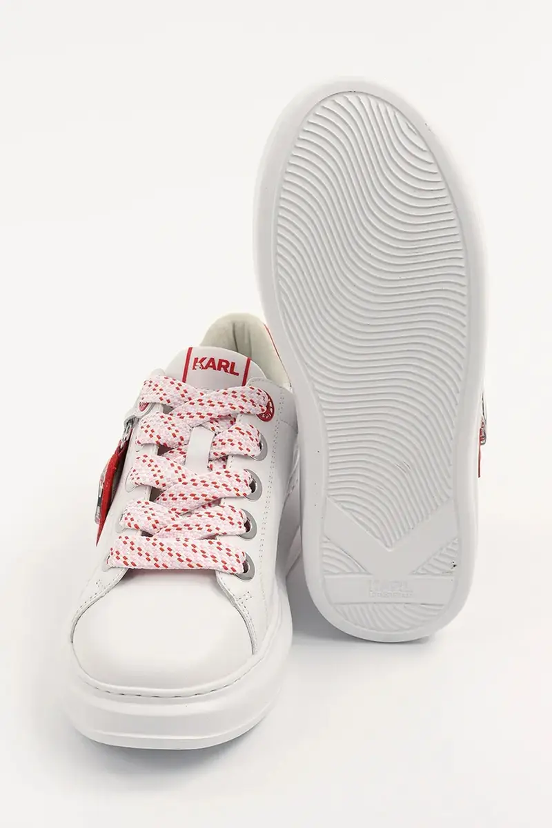 sneakers in pelle KAPRI donna colore bianco KL62514V miniatura 5