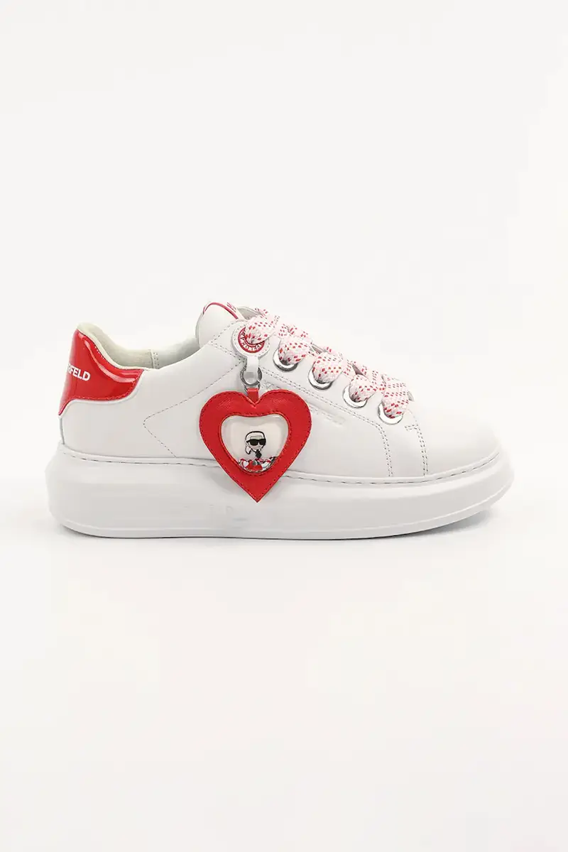 sneakers in pelle KAPRI donna colore bianco KL62514V