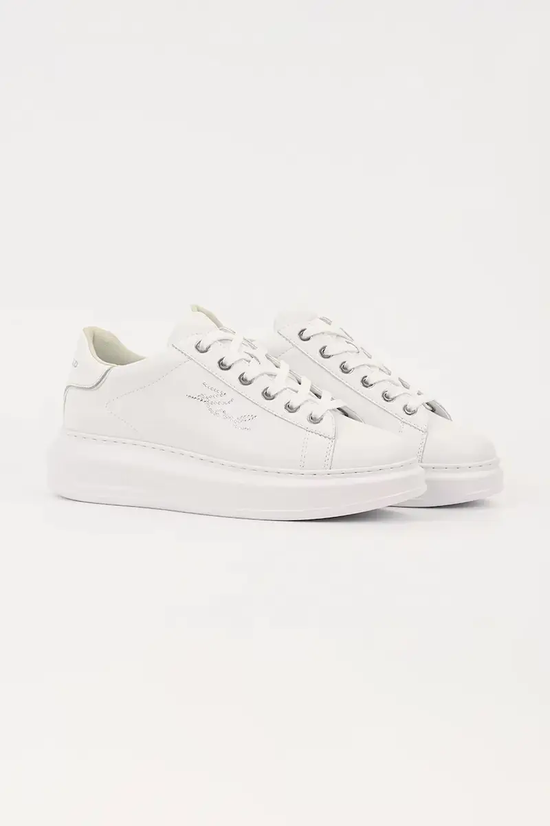 sneakers in pelle KAPRI donna colore bianco KL62518 miniatura 2