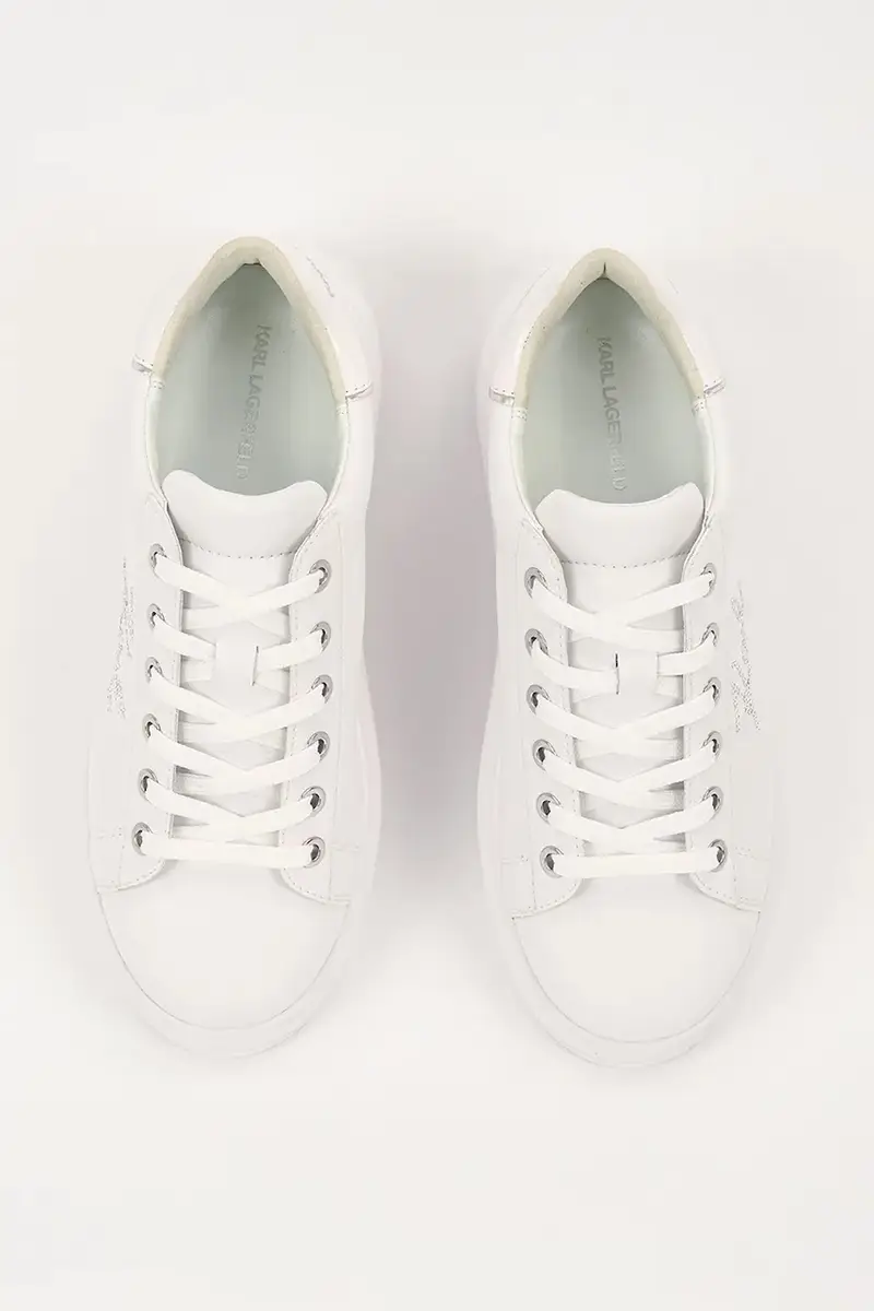 sneakers in pelle KAPRI donna colore bianco KL62518 miniatura 4