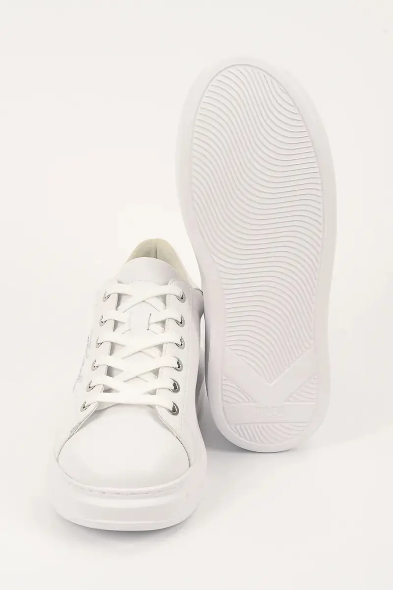 sneakers in pelle KAPRI donna colore bianco KL62518 miniatura 5