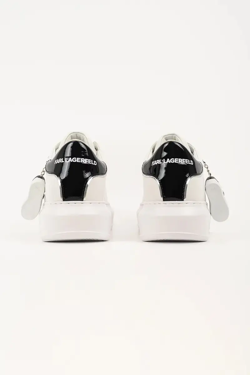 sneakers in pelle KAPRI donna colore bianco KL62519 miniatura 3
