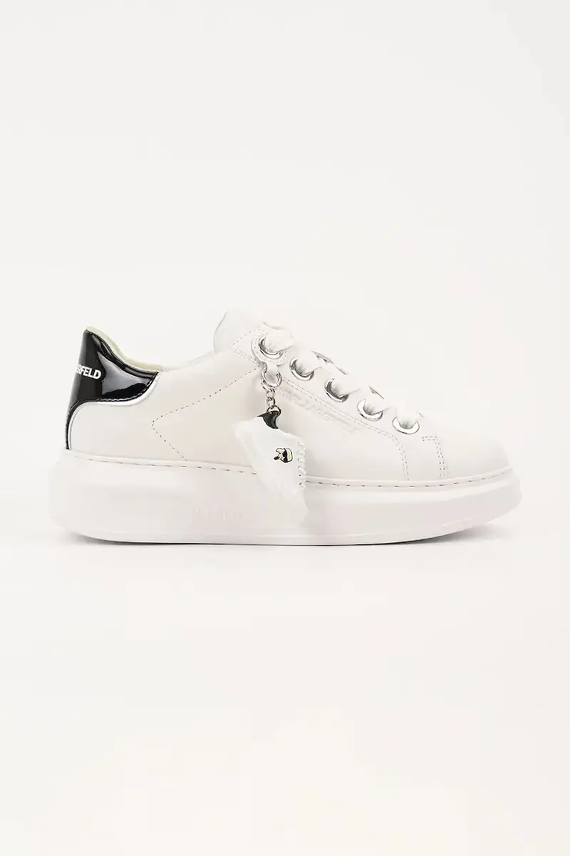 sneakers in pelle KAPRI donna colore bianco KL62519