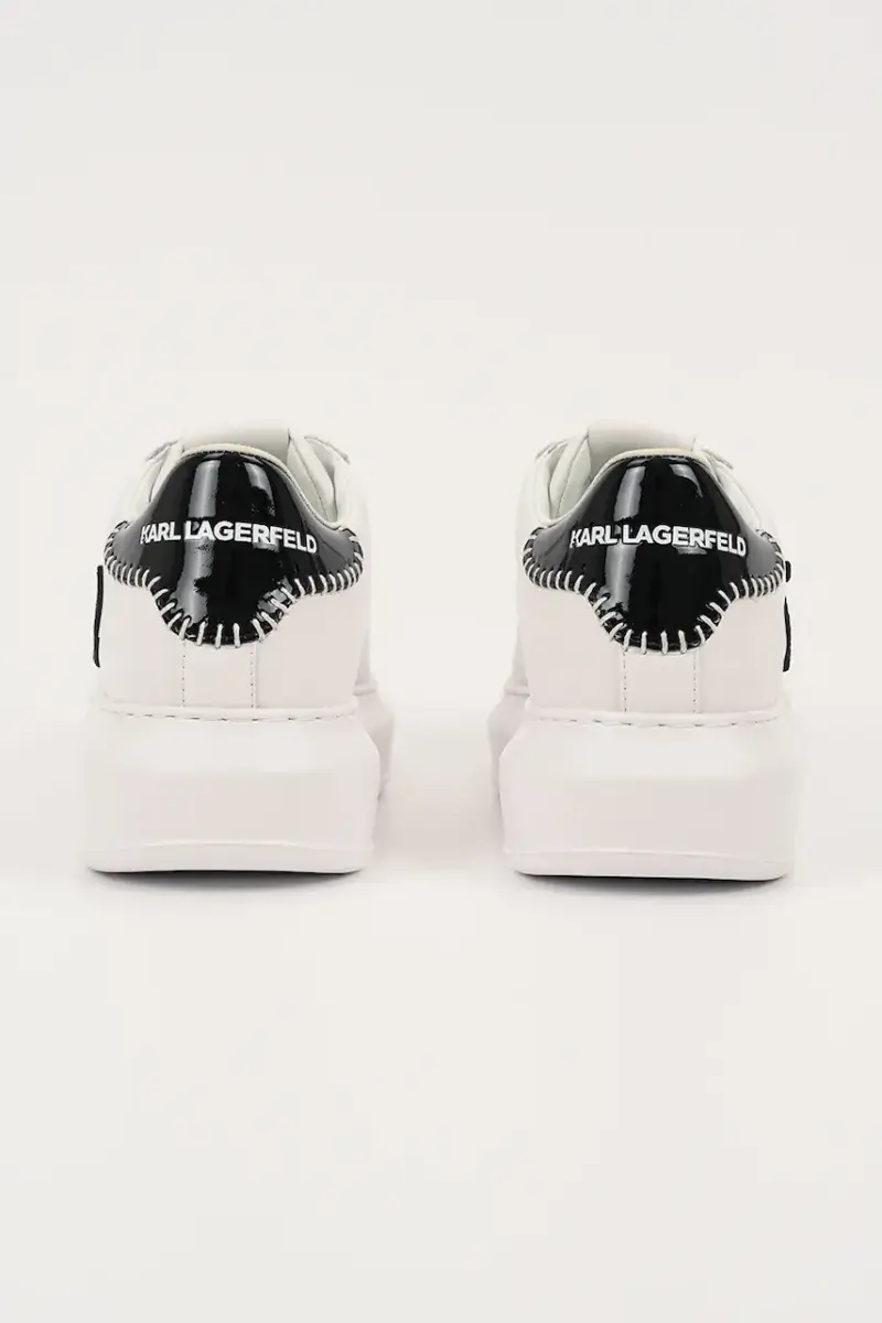 sneakers in pelle KAPRI donna colore bianco KL62572A miniatura 3