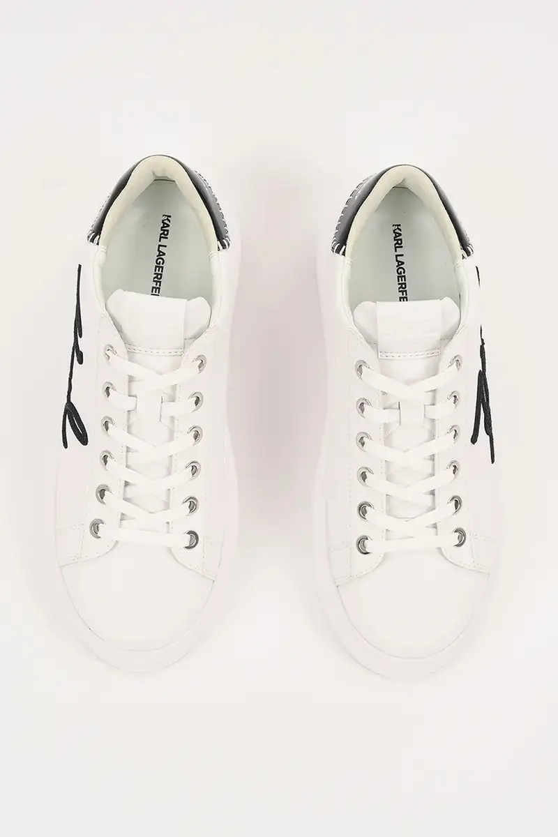sneakers in pelle KAPRI donna colore bianco KL62572A miniatura 4