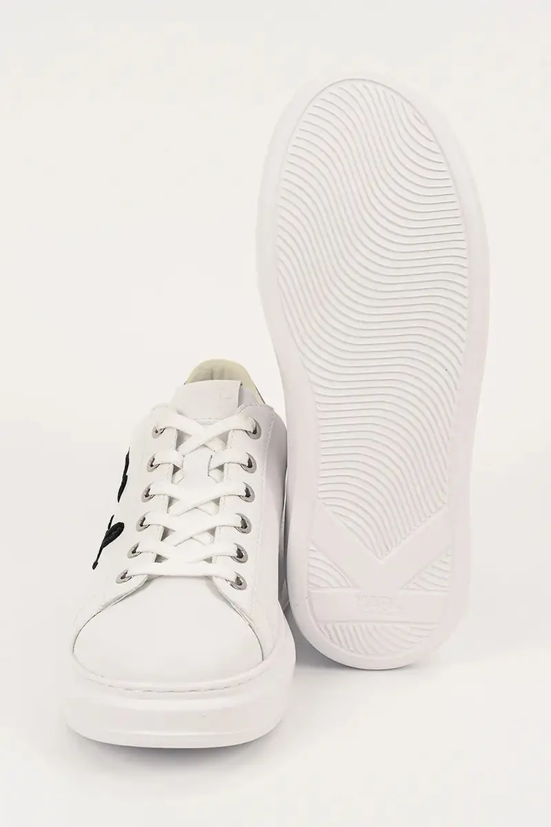 sneakers in pelle KAPRI donna colore bianco KL62572A miniatura 5