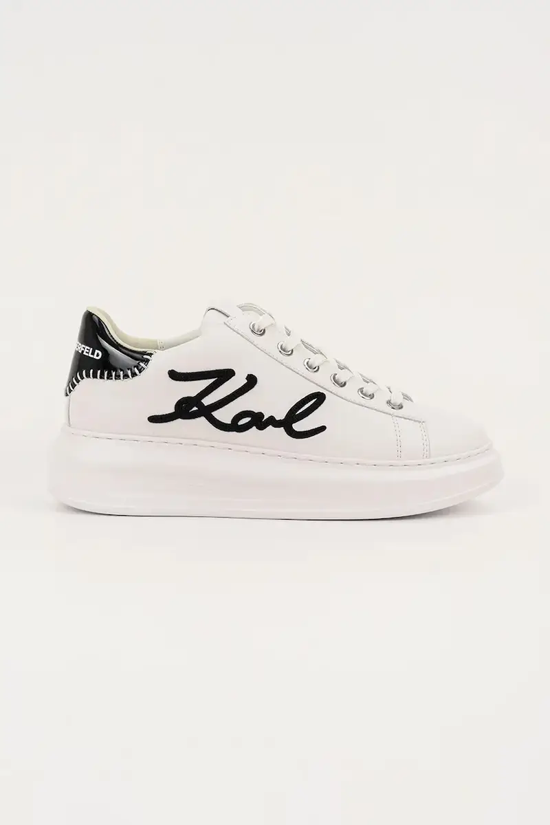 sneakers in pelle KAPRI donna colore bianco KL62572A