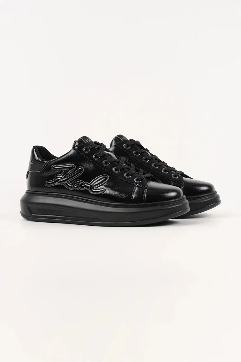 sneakers in pelle KAPRI donna colore nero KL62511S miniatura 2