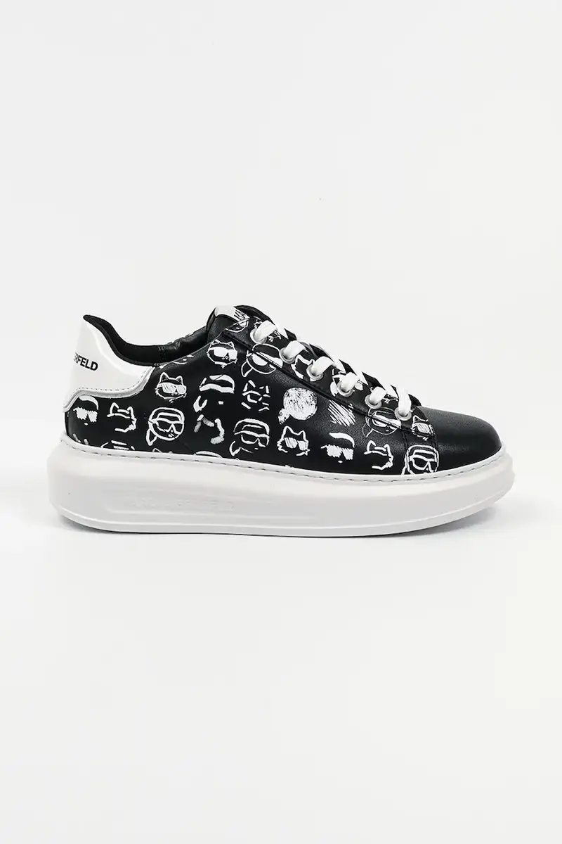 sneakers in pelle KAPRI donna colore nero KL62512T