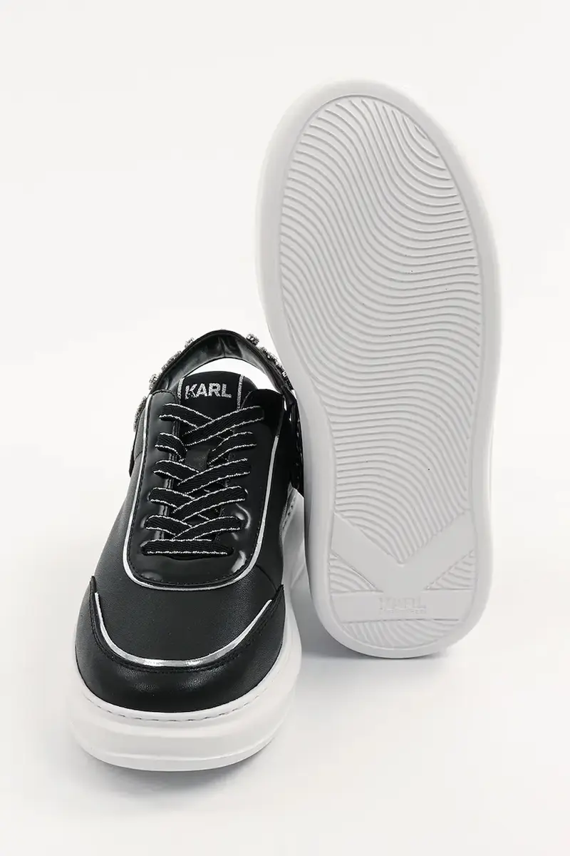 sneakers in pelle KAPRI donna colore nero KL62513A miniatura 5