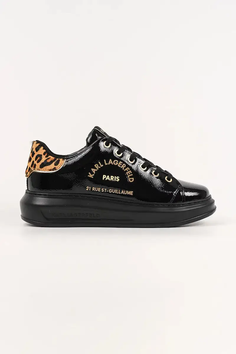 sneakers in pelle KAPRI donna colore nero KL62539J