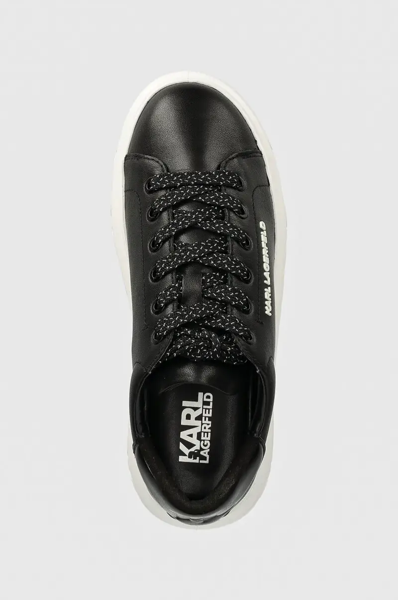 sneakers in pelle KAPRI KITE colore nero KL64519 miniatura 4