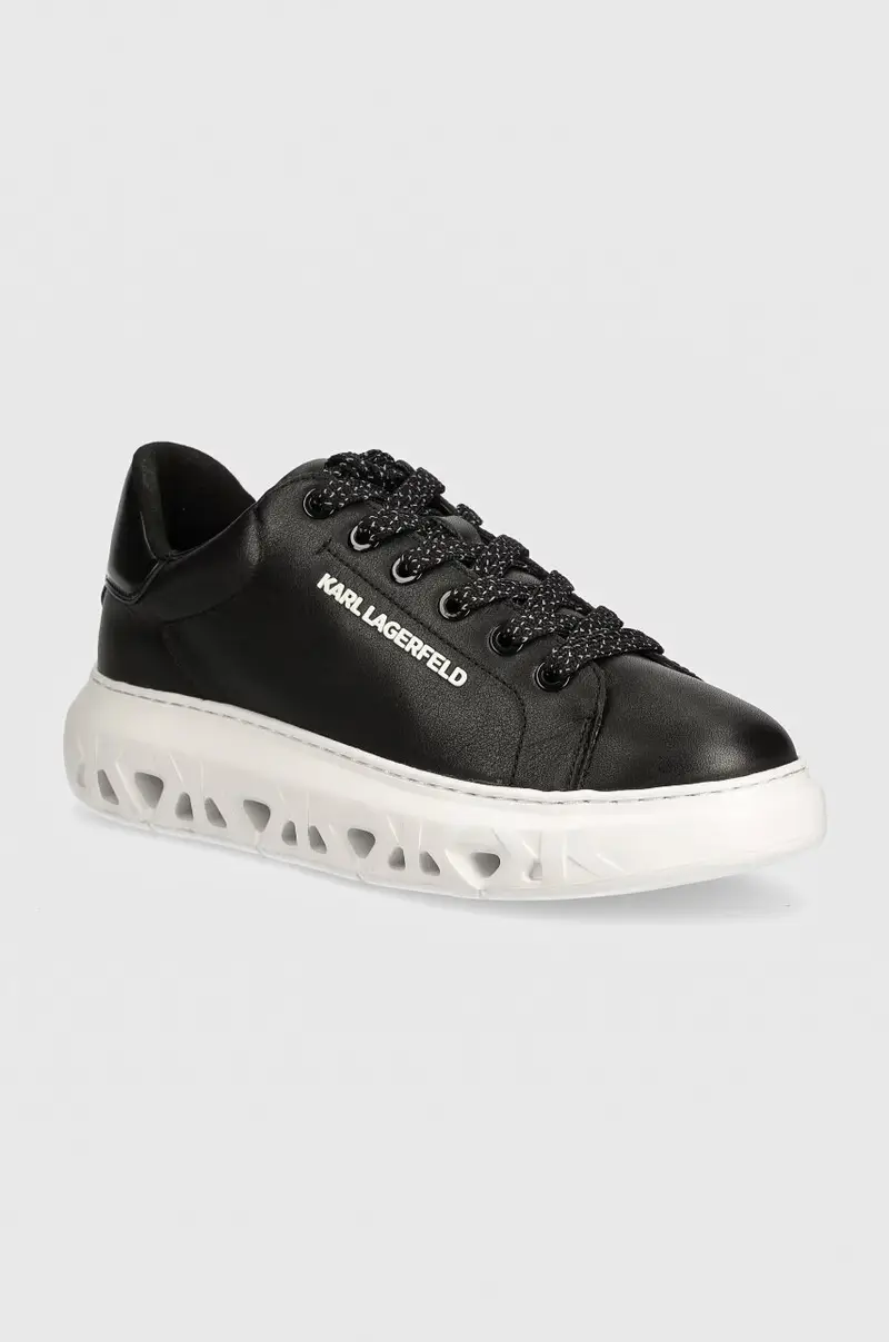 sneakers in pelle KAPRI KITE colore nero KL64519