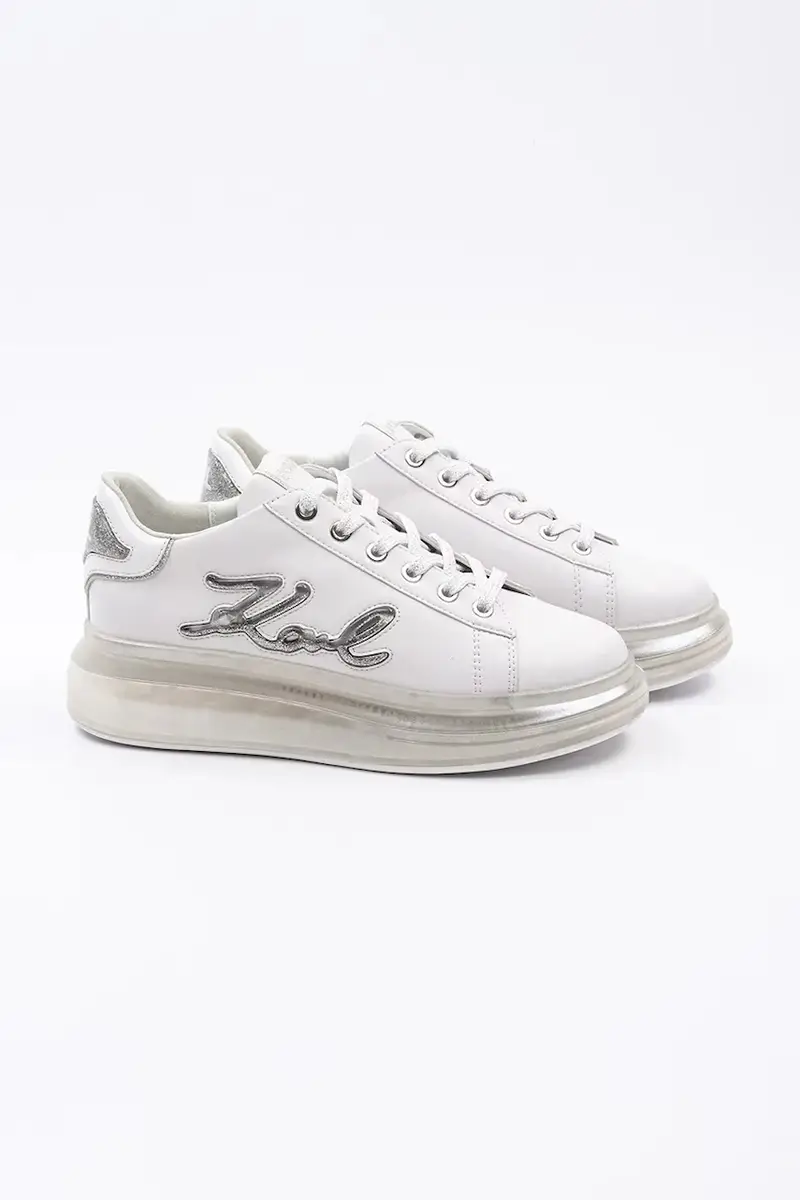 sneakers in pelle KAPRI KUSHION colore bianco KL62610H miniatura 2