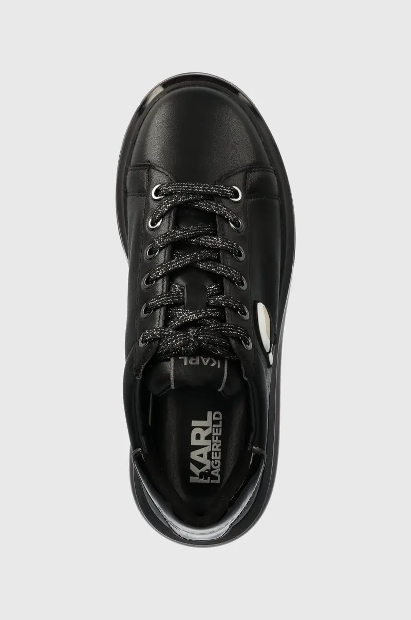 sneakers in pelle KAPRI KUSHION colore nero KL62630N miniatura 4