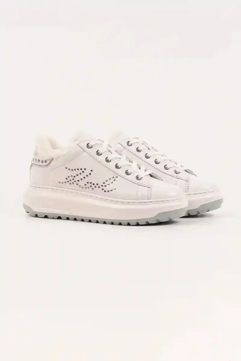 sneakers in pelle KAPRI LUG donna colore bianco KL67511 miniatura 2