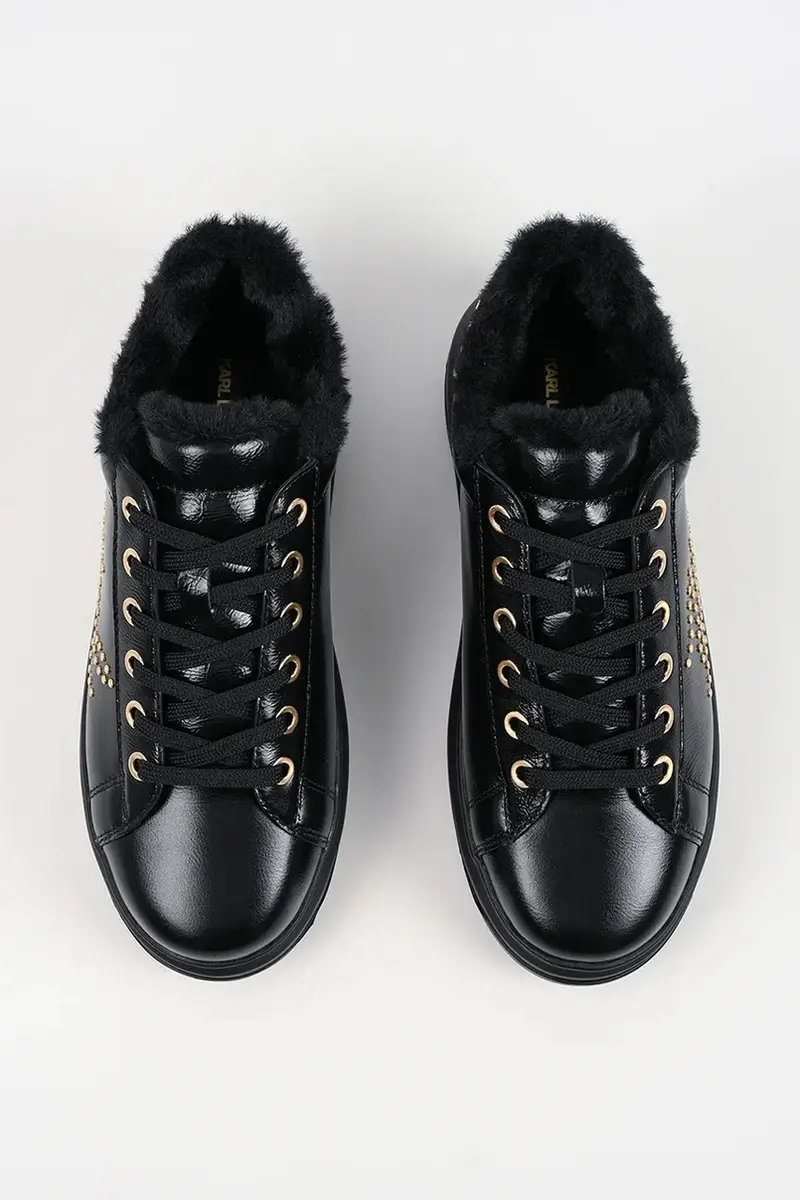 sneakers in pelle KAPRI LUG donna colore nero KL67511 miniatura 4