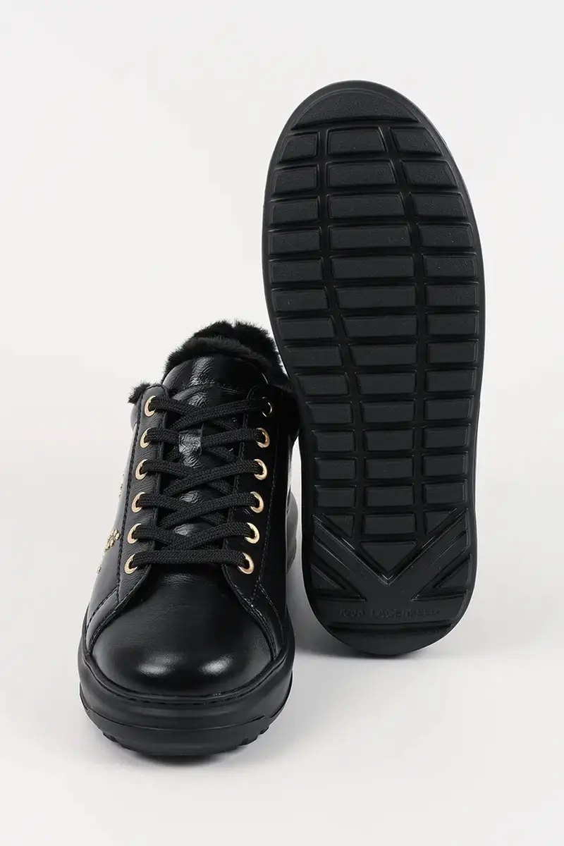 sneakers in pelle KAPRI LUG donna colore nero KL67511 miniatura 5