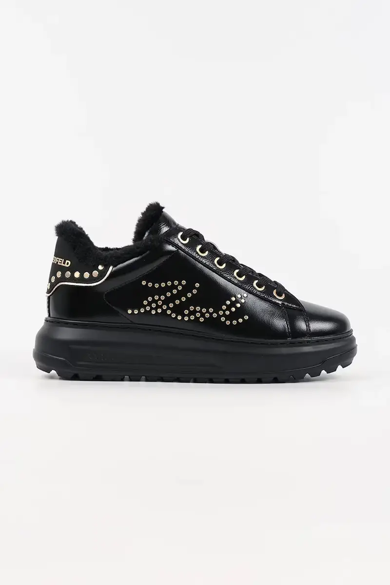 sneakers in pelle KAPRI LUG donna colore nero KL67511