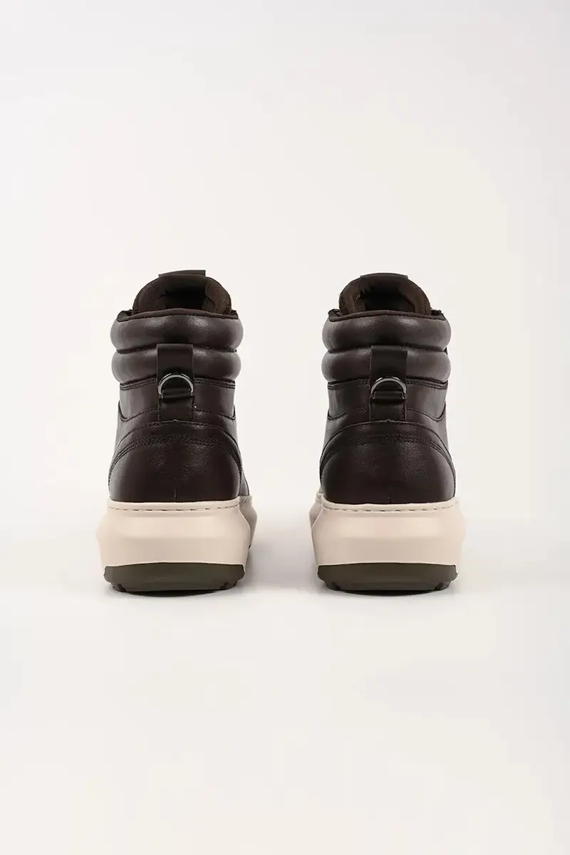 sneakers in pelle KAPRI LUG uomo colore marrone KL57555 miniatura 3