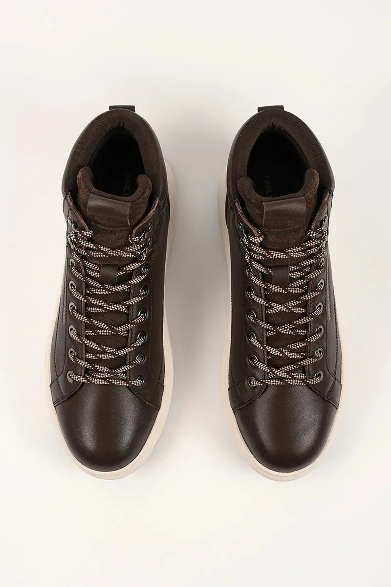 sneakers in pelle KAPRI LUG uomo colore marrone KL57555 miniatura 4