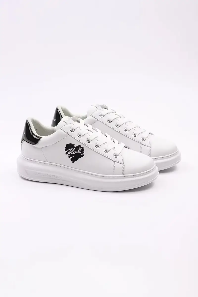 sneakers in pelle KAPRI MENS colore bianco KL52515V miniatura 2