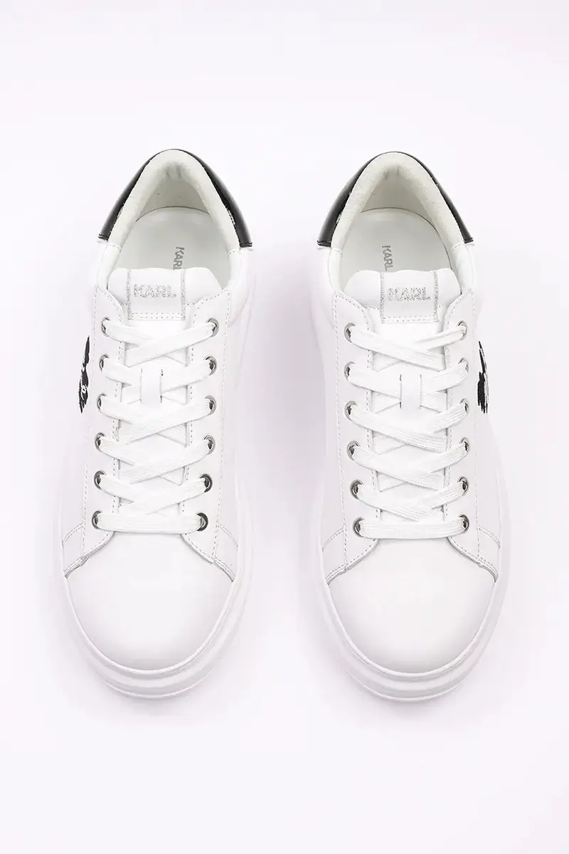 sneakers in pelle KAPRI MENS colore bianco KL52515V miniatura 4