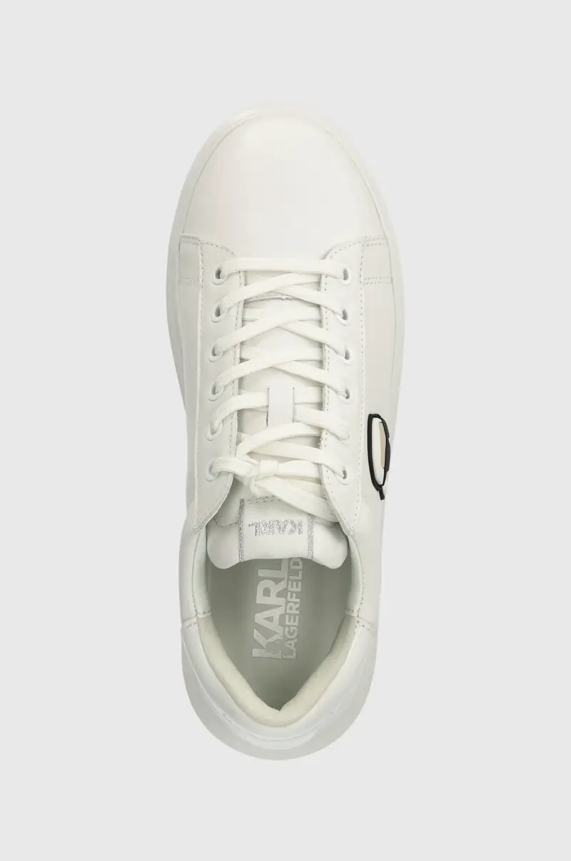 sneakers in pelle KAPRI MENS colore bianco KL52530N miniatura 4