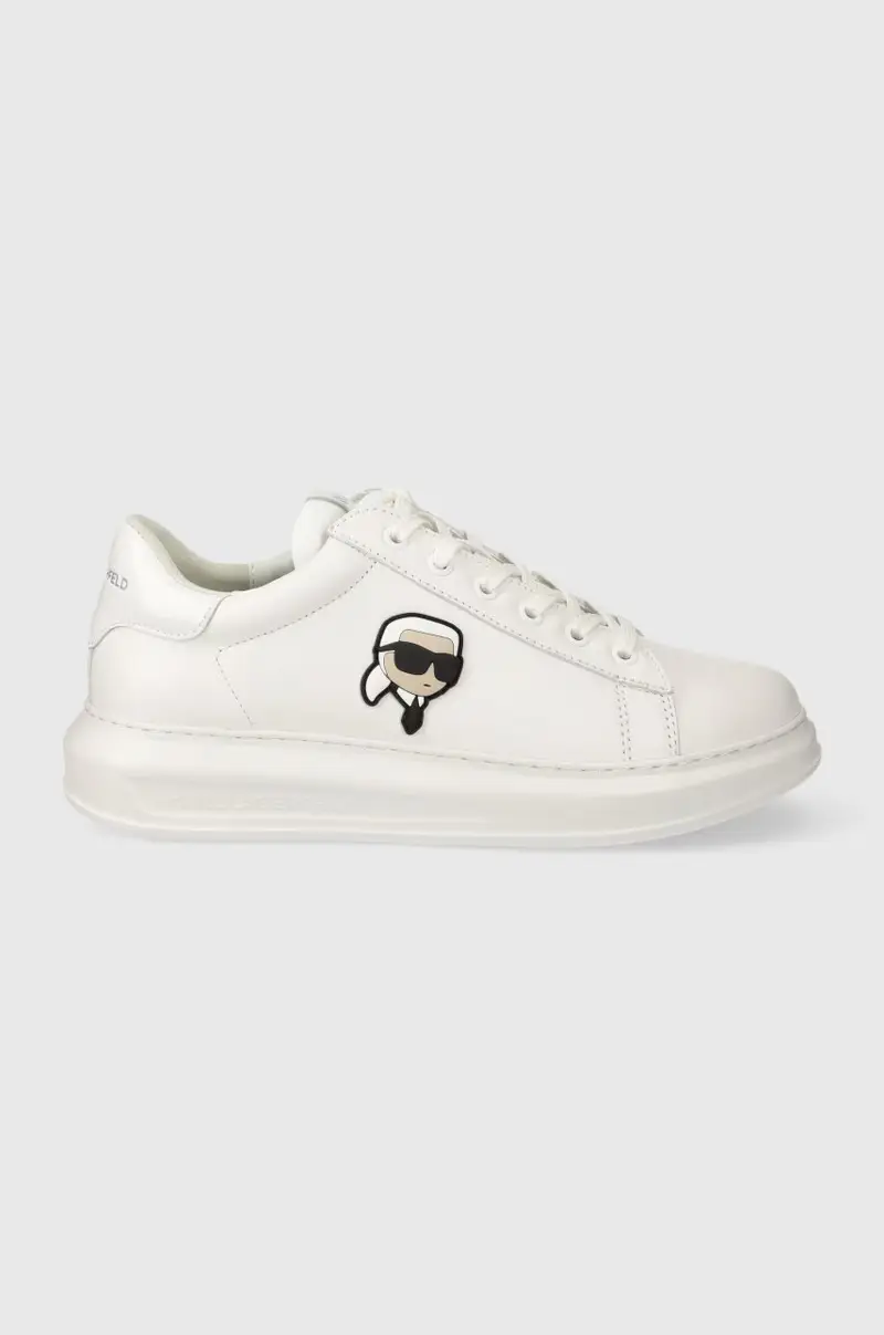 sneakers in pelle KAPRI MENS colore bianco KL52530N