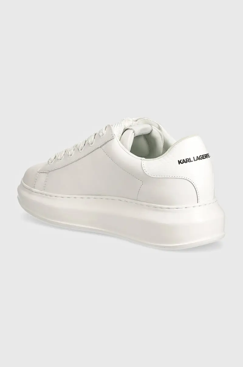 sneakers in pelle KAPRI MENS colore bianco KL52584 miniatura 3