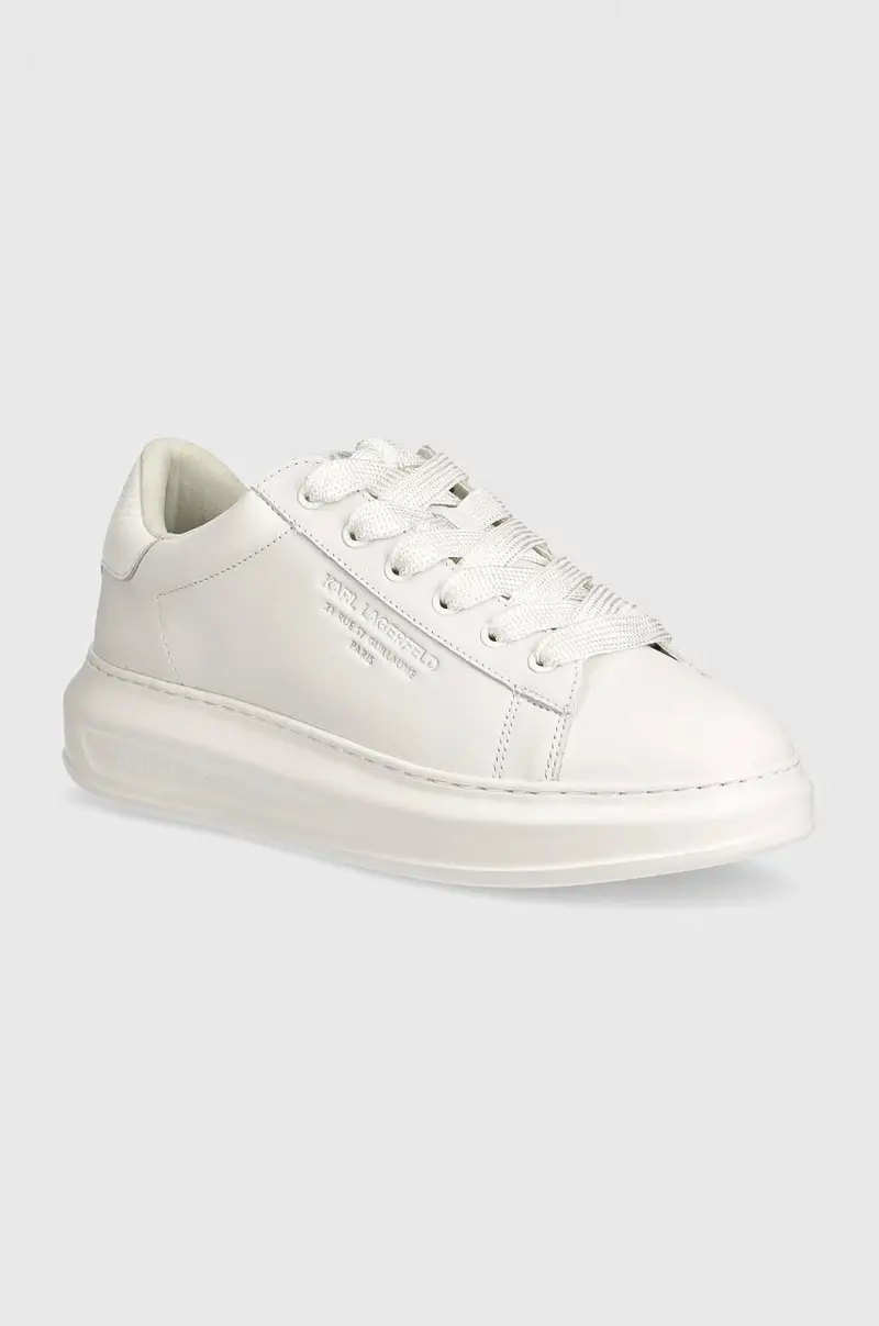sneakers in pelle KAPRI MENS colore bianco KL52584